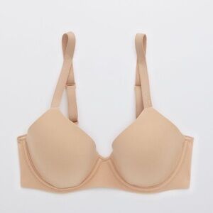 Aerie SMOOTHEZ Full Coverage Lightly Lined Bra 36D Sands